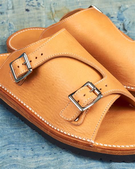 Zerrows Double Monk Sandal Camel Second Sunrise