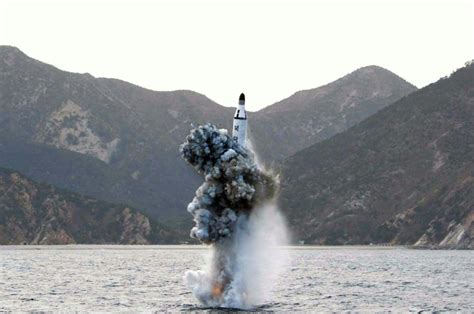 Coreia Do Norte Dispara M Ssil Bal Stico De Submarino Isto Independente