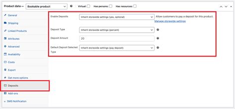 WooCommerce Bookings Deposits Integration Documentation WooCommerce