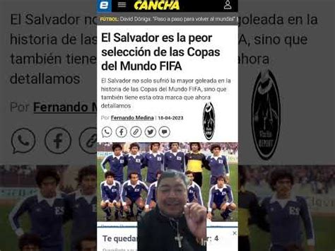 El Salvador Por Dignidad Deber A Retirarse De La Fifa Youtube