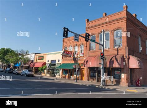 The Rainbow Cafe In Downtown Pendleton Oregon Stock Photo Alamy