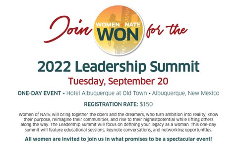 Get Inspired At The 2022 Women Of NATE Leadership Summit USA Telecom