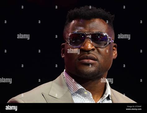 File Photo Dated 07 09 2023 Of Francis Ngannou Who S Impressive Boxing