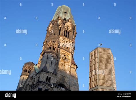 Kaiser Wilhelm Memorial Church Berlin Germany Stock Photo Alamy