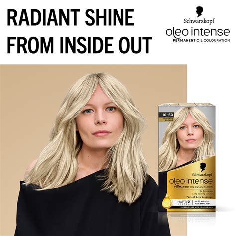 Schwarzkopf Oleo Intense Light Ash Blonde Permanent Colour Wilko