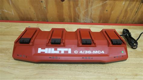 Hilti Multi Bay Charger Review C 4 36 MC4 Tools In Action Power