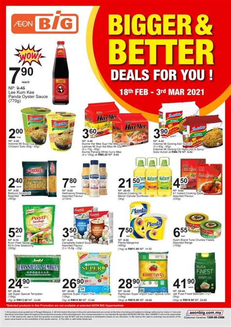 AEON BiG Bigger & Better Deals for You Promotion Catalogue from 18 ...