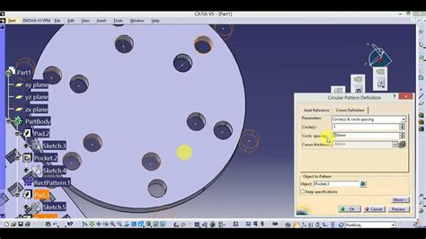 Catia V5 Tutorial For Beginners Sketcherand Part Design Basic Making