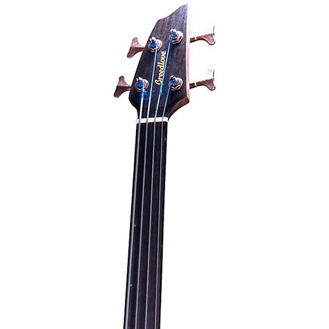 Breedlove Pursuit Exotic S Ce Fretless Concerto Acoustic Electric Bass Amber Burst Guitar Center