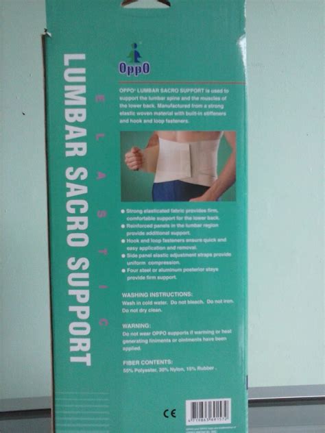 Korset Sacro Lumbar Support Oppo 2064