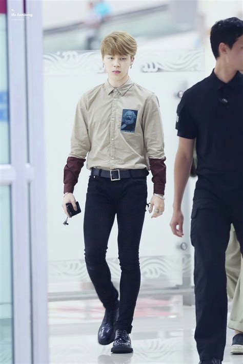 Bts Park Jimin Jimin Airport Fashion Park Jimin Kpop Fashion Outfits