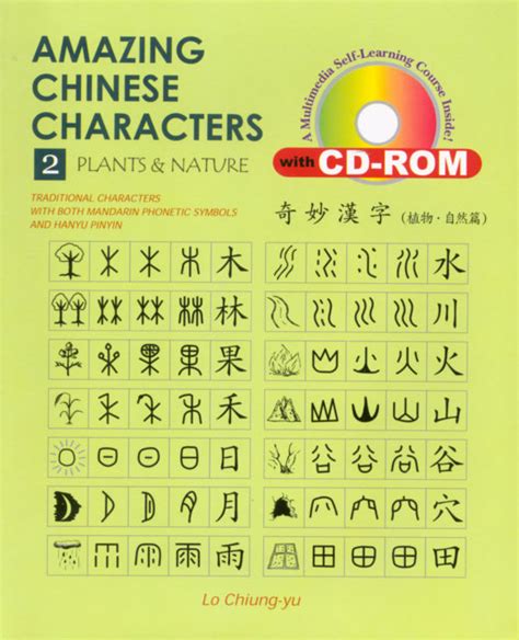 Amazing Chinese Characters Chinese Books Learn Chinese Cd Rom