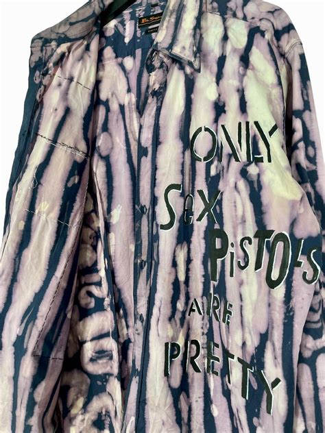 Vintage Sex Pistols Seditionaries Malcolm Mclaren Vivienne Westwood Sid Vicious Punk Muslin