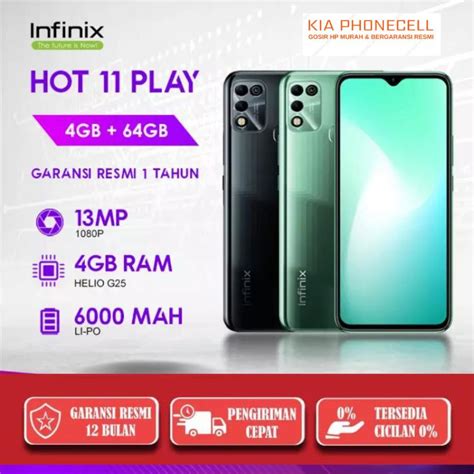 Jual Infinix Hot Play Resmi Shopee Indonesia