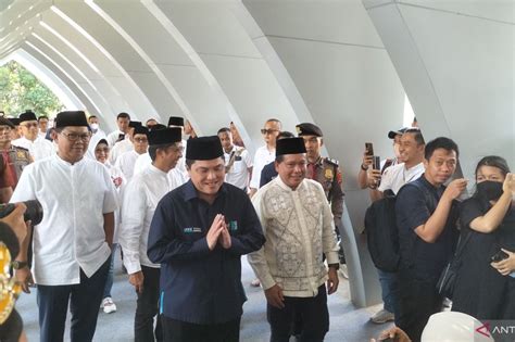 Erick Thohir Resmikan Masjid BSI Di Bakauheni Lampung Selatan ANTARA News