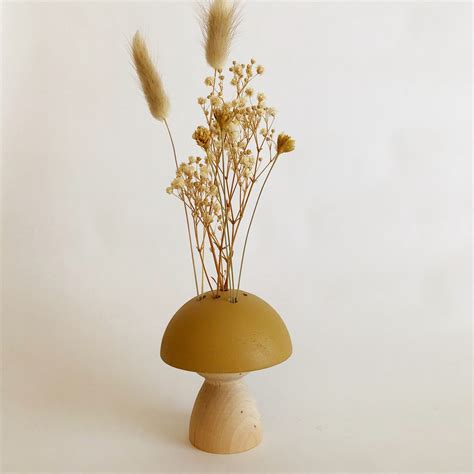 Large Mushroom Vase - Mid Modern Base – stacy wong