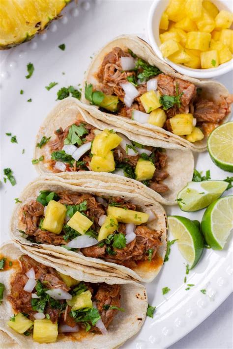 Slow Cooker Tacos Al Pastor Cooking For My Soul