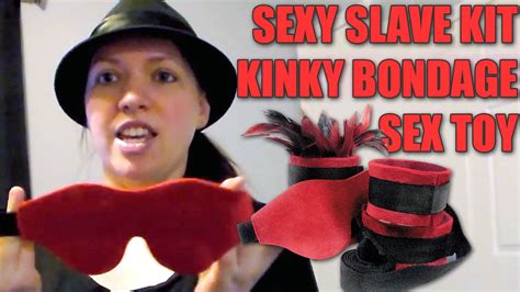 Sexy Slave Pleasure Kit Kinky Bondage Sex Toy Bdsm Toy Kit Review Youtube