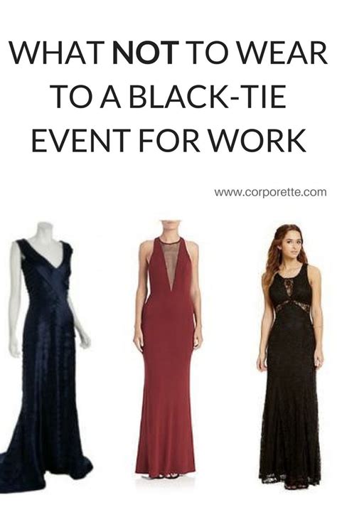 What Not To Wear To A Black Tie Event Black Tie Event Dresses Black