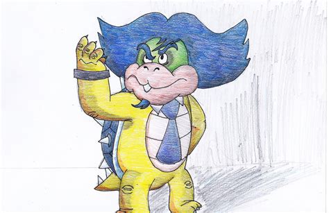 Ludwig Von Koopa Hand Drawing By Dannywaving On Deviantart