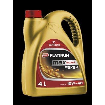 Orlen Oil Platinum Max Expert A3 B4 10W 40 4 l od 375 Kč Heureka cz