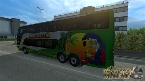 Bus Scania Busscar Panoramico Dd For Euro Truck Simulator