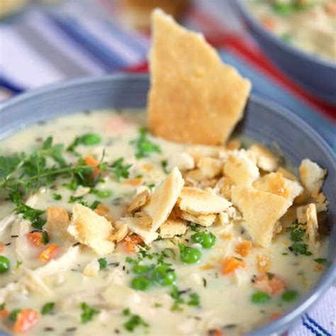 Crock Pot Chicken Pot Pie Soup The Suburban Soapbox