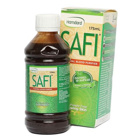 Safi 175ml Syrup Price In Pakistan