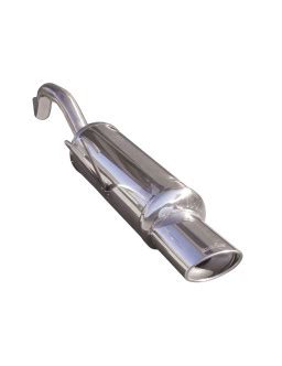 Inoxcar Exhaust Rear Silencer 1X120X80 FIAT PUNTO Type 188 1 2 16V