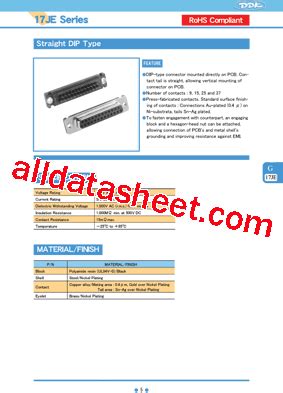 Je Fa Datasheet Pdf Ddk Ltd