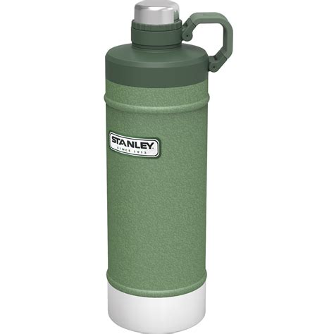 Stanley Classic 21oz Hammertone Green Vacuum Water Bottle