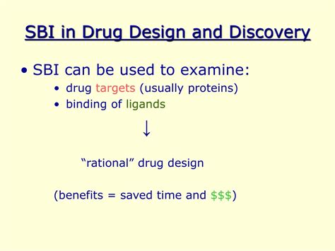 Ppt Structural Bioinformatics In Drug Discovery Powerpoint Presentation Id9347960