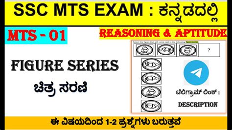 Mts Figure Series In Kannada Ssc Mts Reasoning In Kannada Mts Maths