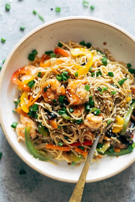 Shrimp Chow Mein Crispy Noodles