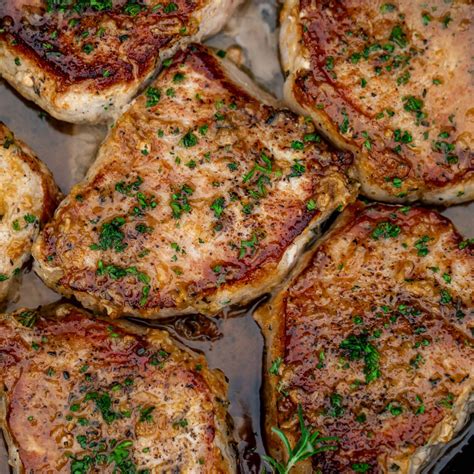 Pan Seared Boneless Pork Chops Precious Core