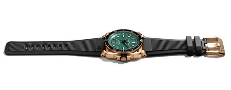 Bell Ross Br Diver Black Green Bronze Jam Tangan Selam