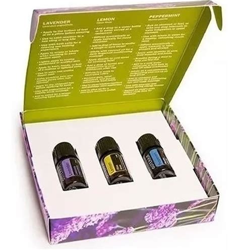 Doterra Kit Apresentação 3 Frascos De 5ml Frete Gratis Mercado Livre