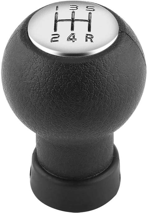 Qiilu Shifter Knobs Gear Shift Knob Shift Knob 5 Speed Fit For Suzuki Swift Sx4