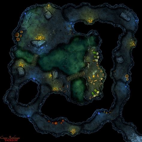 Bandit Hideout 25x25 Inkarnate Create Fantasy Maps Online