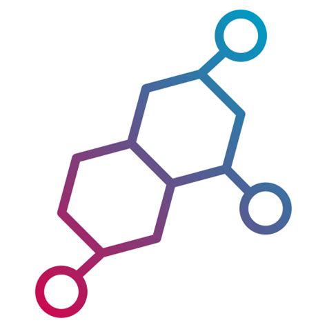 Molecule Generic Gradient Outline Icon