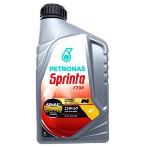 PETRONAS SPRINTA F700 15W 50 SEMI SYNTHETIC 4T MOTOR ENGINE OIL Price