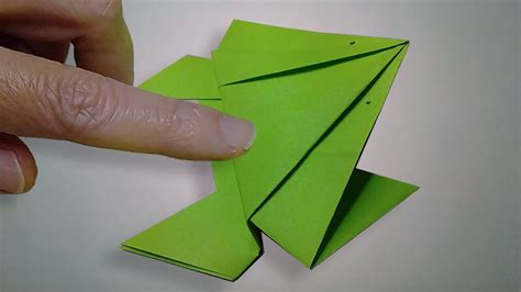 Cómo hacer una RANA SALTARINA de papel Origami PASO A PASO 2024