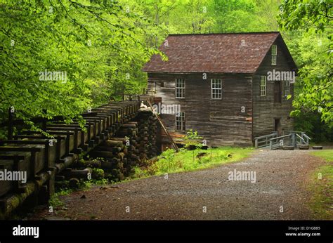 Mingus Mill Great Smoky Mountains National Park Cherokee North