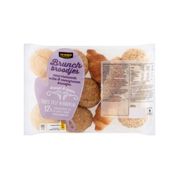 Jumbo Brood Meer Brunch Broodjes Mini Croissants Witte Meergranen