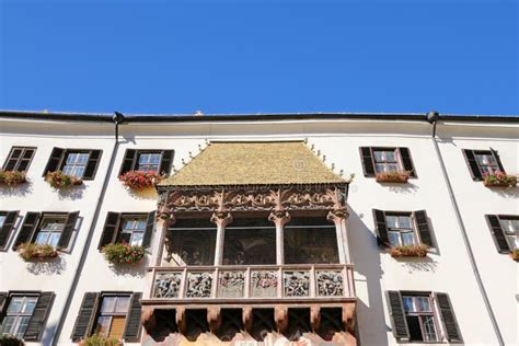 The Famous Golden Roof Goldenes Dachl In Innsbruck Austria Editorial