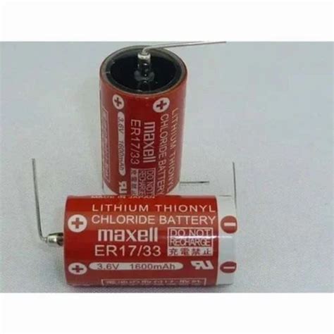 Maxell Er V Mah Lithium Battery At Piece