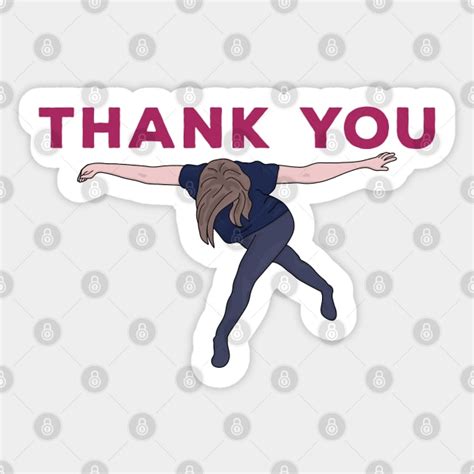 Thank You bowing funny meme - Thank You Gift - Sticker | TeePublic