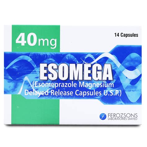 Esomega Mg Capsule S Uses Formula Side Effects