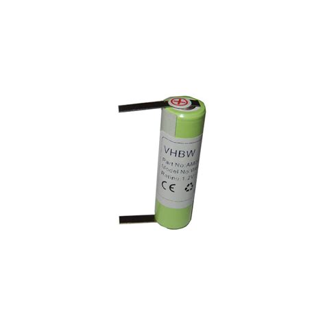 Vhbw Batterie Remplacement Pour Hr Aac Kr Aae Pour Rasoir Tondeuse