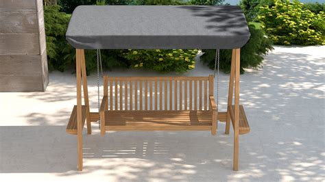 Teak Swing Seat With Canopy | 10 Year Guarantee | Chic Teak